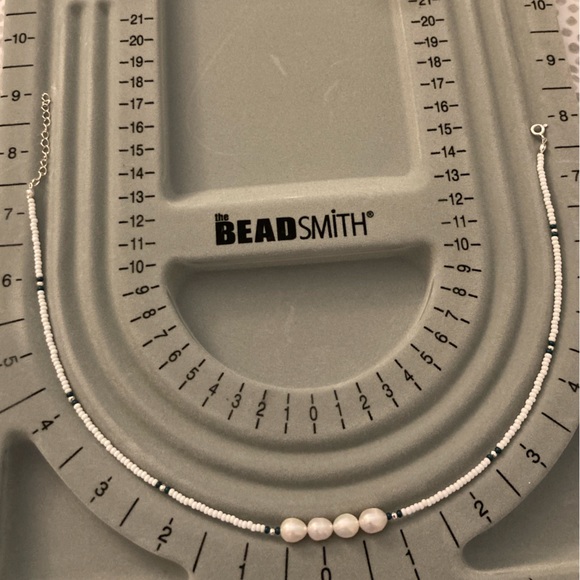 Freshwater Pearls and Seed Beads Necklace - Picture 11 of 12